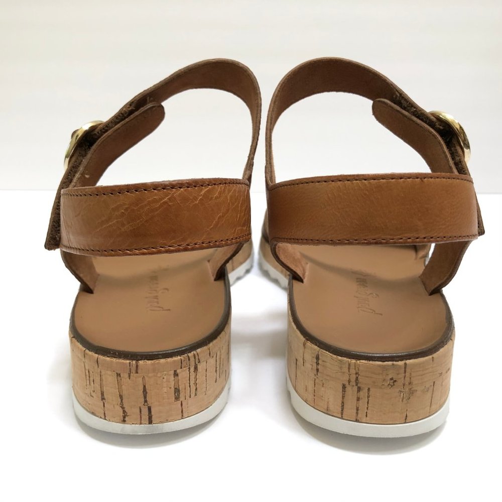 Paul Green Audrey Quarter Strap Leather Sandals - Picture 3 of 8